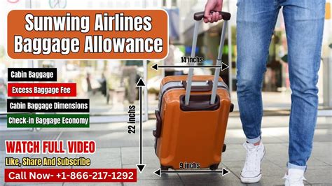 sunwing baggage allowance per person.